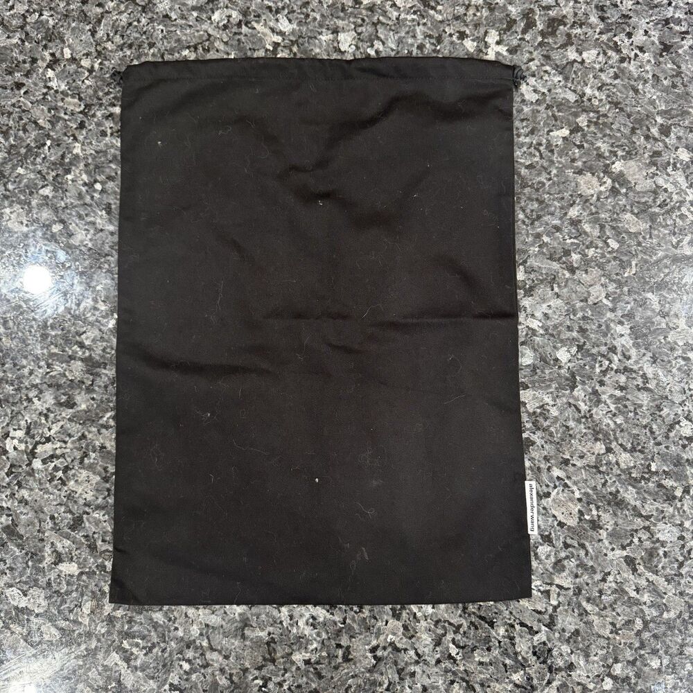 3 Alexander Wang Dust Bag Black Drawstring Cover Protector Storage Gift 17.5x13 - Picture 2 of 16